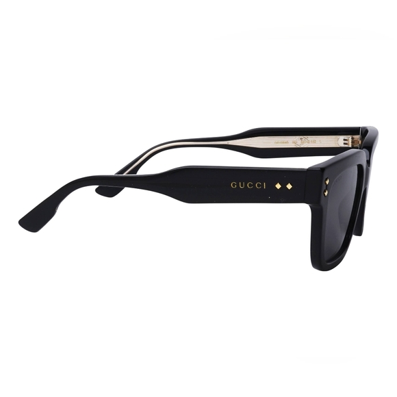 NEW GUCCI GG1084S 001 BLACK UNISEX SUNGLASSES GUCCI - Picture 4 of 8